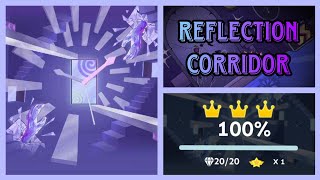 Rolling Sky | Reflection Corridor Bonus 87 (Level 184) [OFFICIAL]