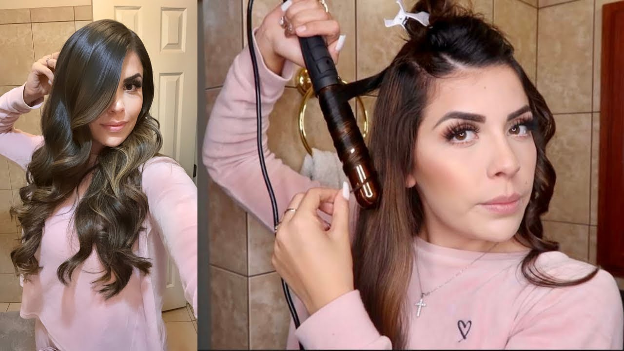 How I Curl My Hair With A FoxyBae Wand - Tutorial
