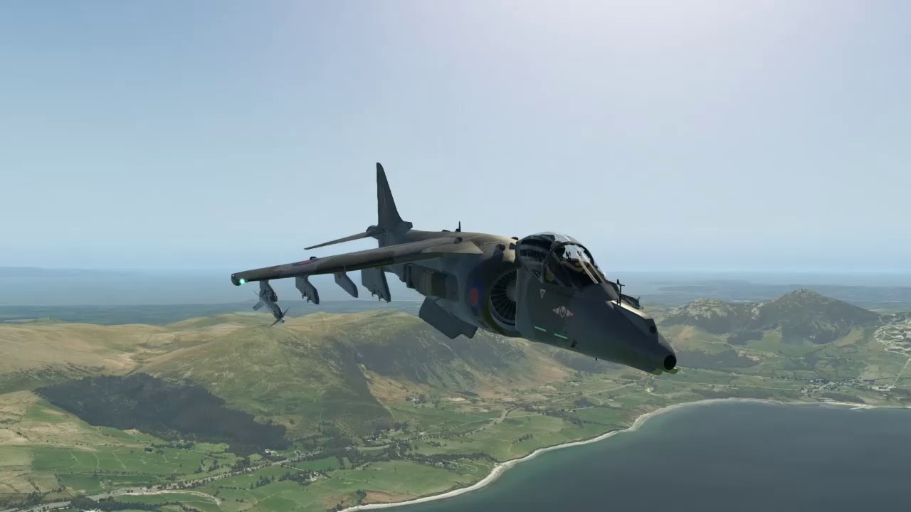 X-Plane 11 + Orbx TE GB + AV-8B