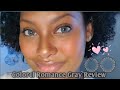 Colorcl Siesta Black Romance Gray Contacts Demo/ Review