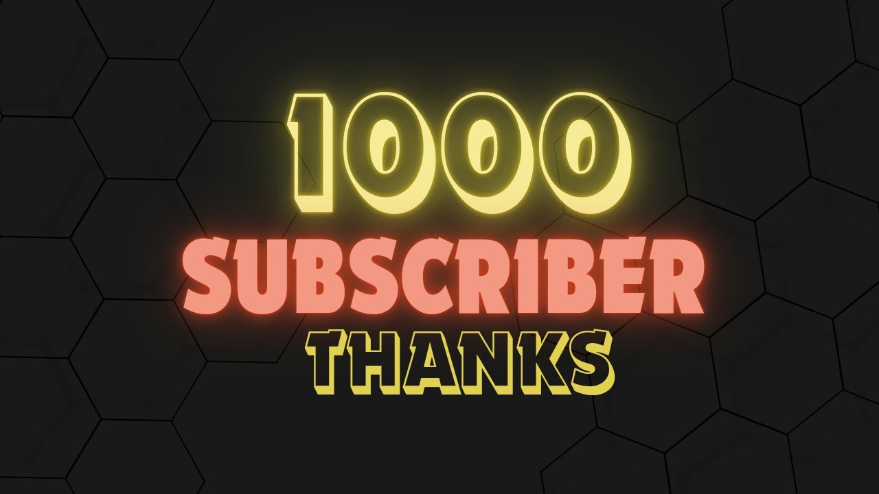 1K Subscribers Special Video 😍😘 Thank You Guys for Complete 1K ...