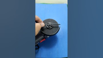 No Wrench Needed Anymore! Genius Hack to Remove a Grinder Disc #diy