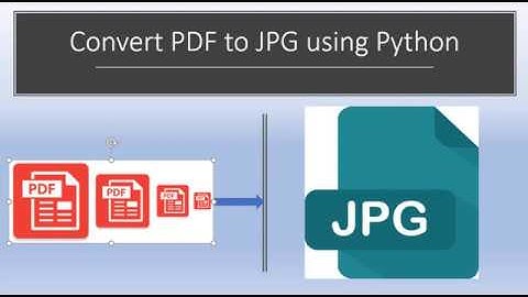 Convert PDF to JPG format using Python code