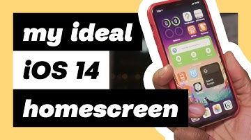 My iOS 14 Home Screen Setup for Productivity | UX Designer Edition