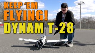 KEEP 'EM FLYING - Dynam T-28 with Killer Plane's reinforcement