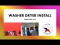 Philippine House Building Step by Step, Build Day 272: Washer Dryer Install