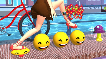 ASMR Tippy Toe 3D: Gameplay Walkthrough GameNew Update iOS,Android part 45