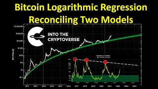 Bitcoin Logarithmic Regression: Reconciling Two Models