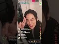 Park Jung Min - Instagram Yayını (Instagram Live) (2) (06.02.2023)