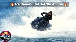 Haulover inlet Jet Ski Action and Fails 🌊 Miami Boat Zone