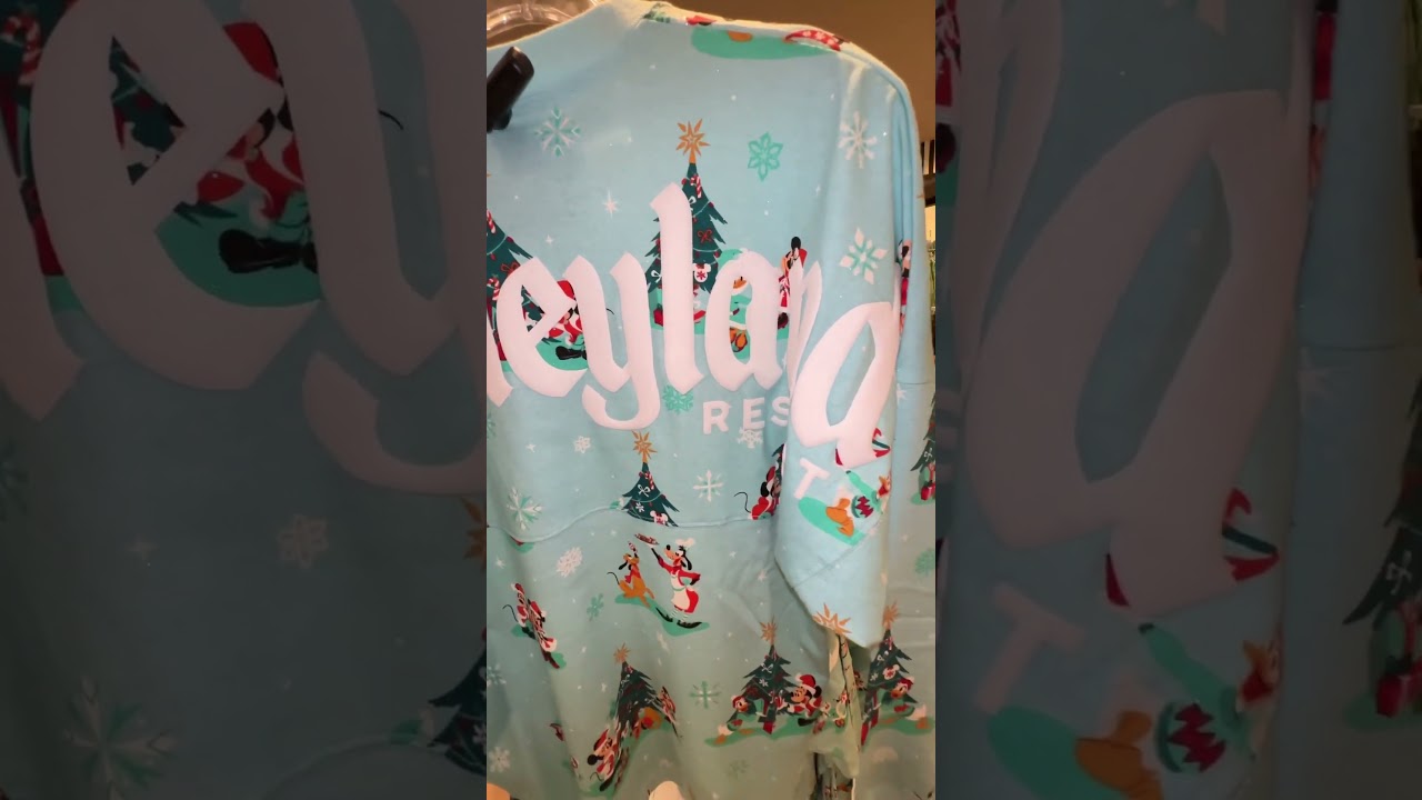 ☃️ Christmas Disneyland Spirit Jersey! 
