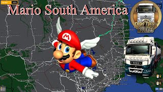 Карта Mario South America 1.0 для Euro Truck Simulator 2 (v1.45.x)