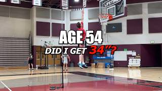 54-Year-Old Attempts a 34" Max Vertical at Dunk Camp