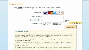 Where to Enter DreamHost Coupon