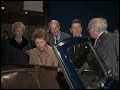 President Reagan and Nancy Reagan Touring the Franklin D. Roosevelt exhibit on January 28, 1982