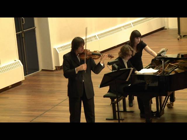 ヴァイオリンソナタ第1番より第1楽章Gabriel Fauré