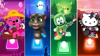 Pingfong - Talking Tom - Gummy Bear - Hello kitty Song Tiles Hop EDM Rush #hellokitty #talkingtom screenshot 3