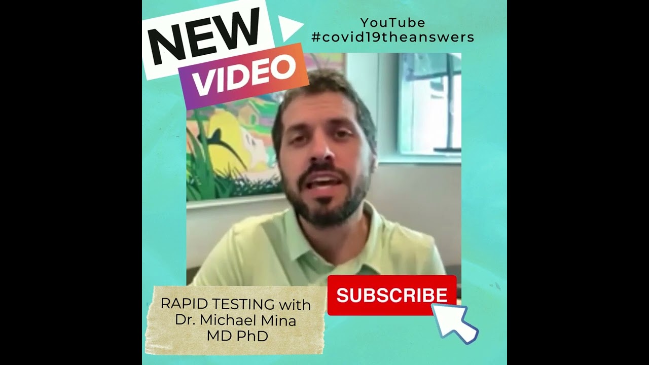 Covid Test Faint Line? Dr Michael Mina explains if you are contagious or not. 