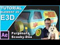 TUTORIAL animación furgoneta SCOOBY-DOO Element 3D