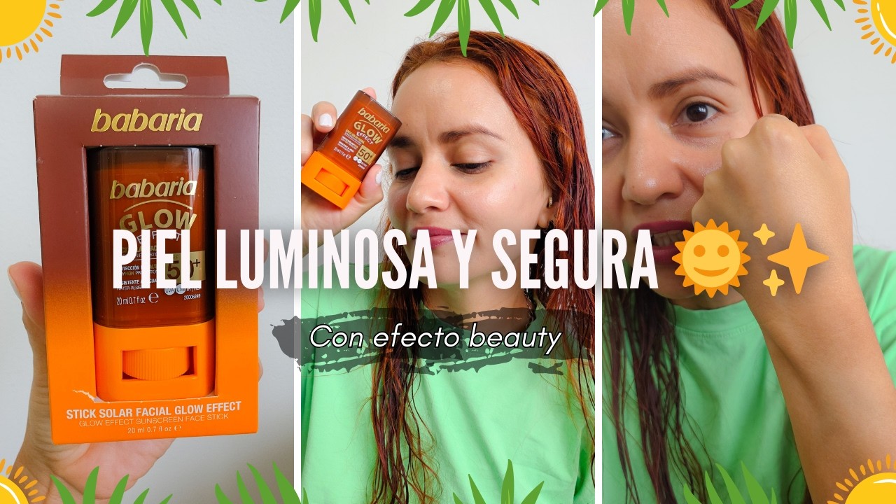 Stick Solar Babaria: broncea, hidrata y protege ✨