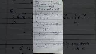 stokes theorem # BSC frist semester # physics 📚