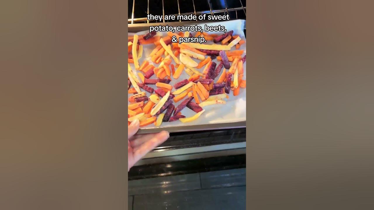 Trying Trader Joe's Root Vegetable Fries YouTube