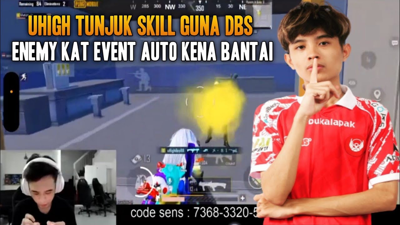 Gameplay Uhigh Solo Vs Squad Guna DBS !! Enemy Kat Event Auto Kena Bantai | Pubg Mobile