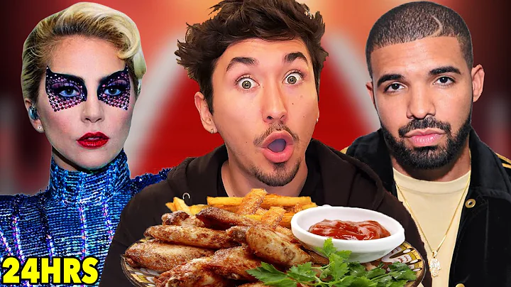 I Only Ate Celebrity Restaurants For 24 Hours... i...