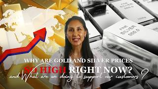 What is causing the current fluctuations in gold and silver prices
