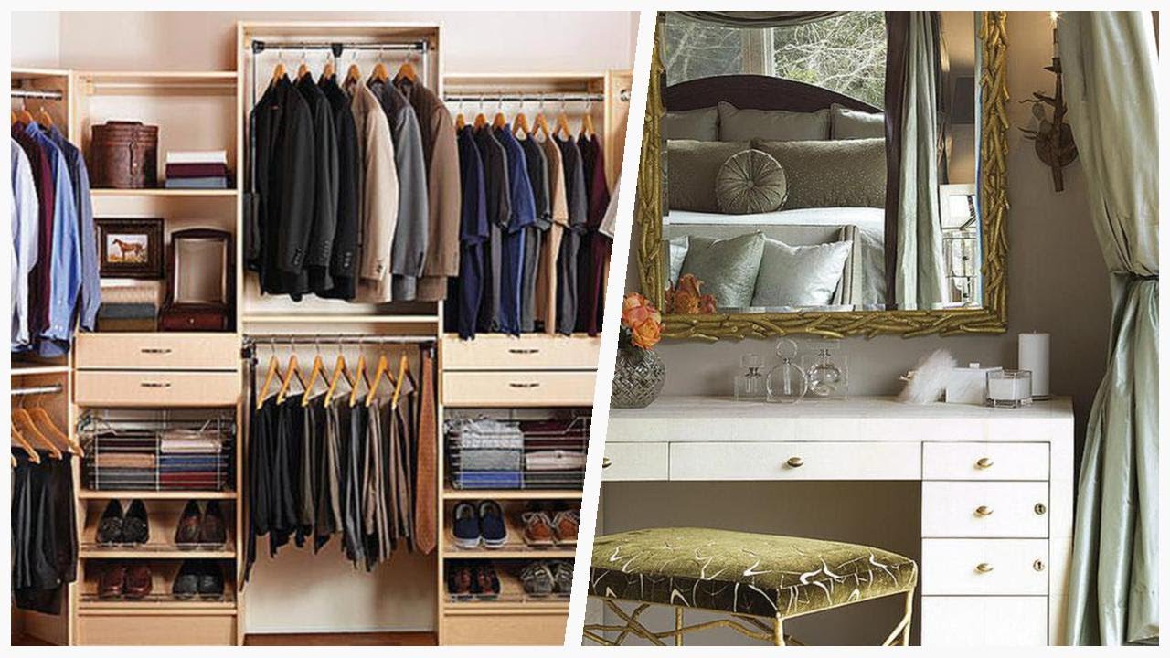 75 Beautiful Mid-Sized Medium Tone Wood Floor Closet Design Ideas #418 ...