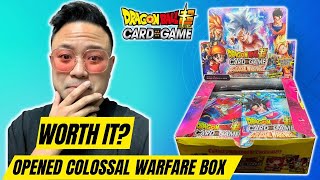 Risking The Biscuit! Ripping Packs From An Opened Dragon Ball Super Colossal Warfare Box