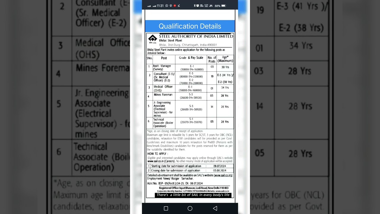 mines foreman vacancy 2024 