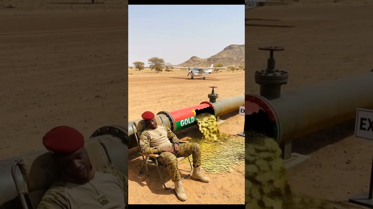 Trump hit the Pipe line and Ibrahim Traore Sleeping in Desert 