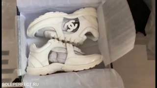 CHANEL SNEAKERS WHITE UNBOXING REVIEW