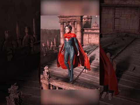 Shego vs Supergirl DCEU & Glukoza vs Black Widow MCU & Jenny vs Wonder Woman DCEU #vsbattle #shorts