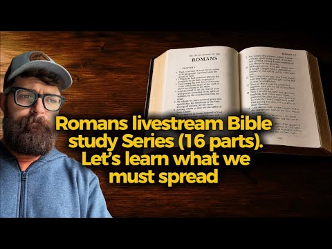 LIVESTREAM Bible study 🔥 Romans ch.6 “Sin’s power is broken” 📖