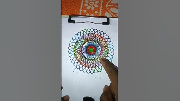 #spirograph design video art #shorts #drawing #viral #trinding