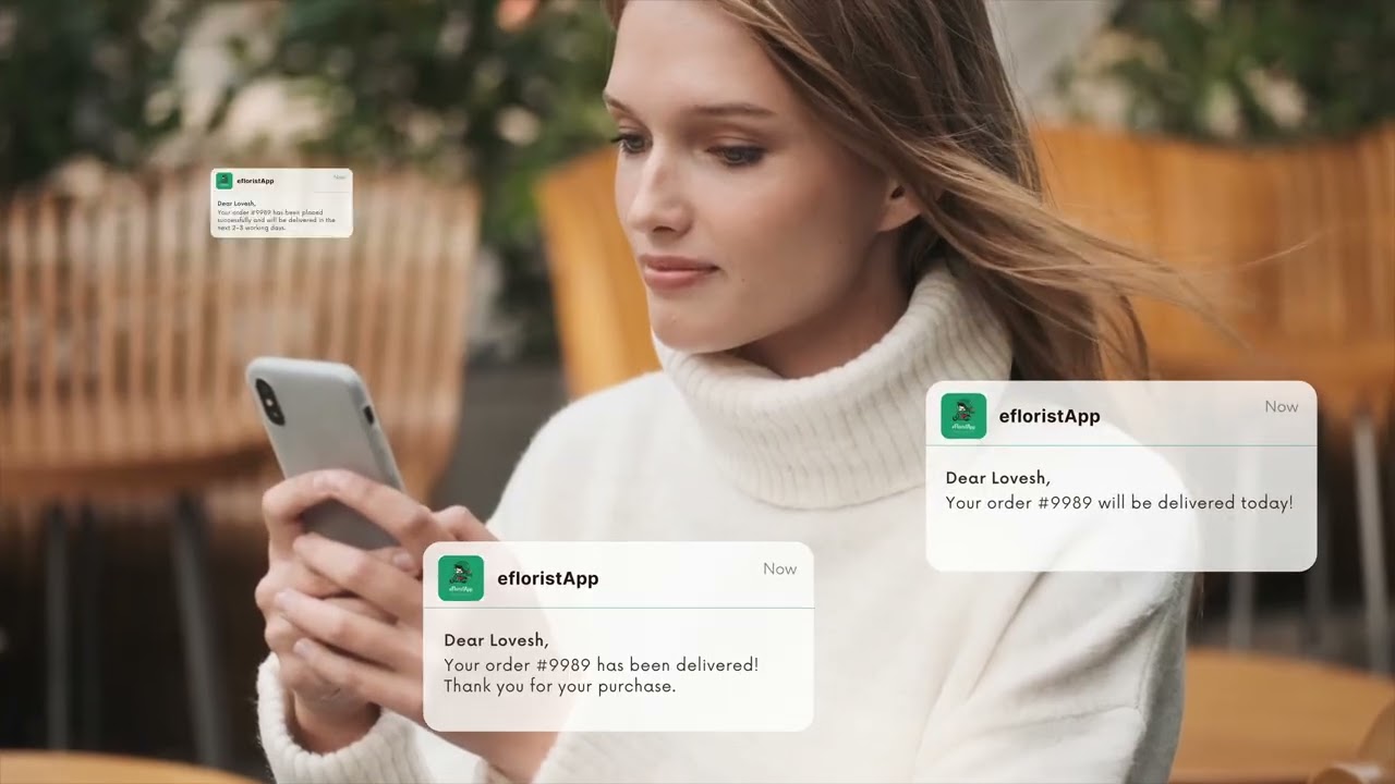 eFloristApp makes home flowers delivery simple and funny!