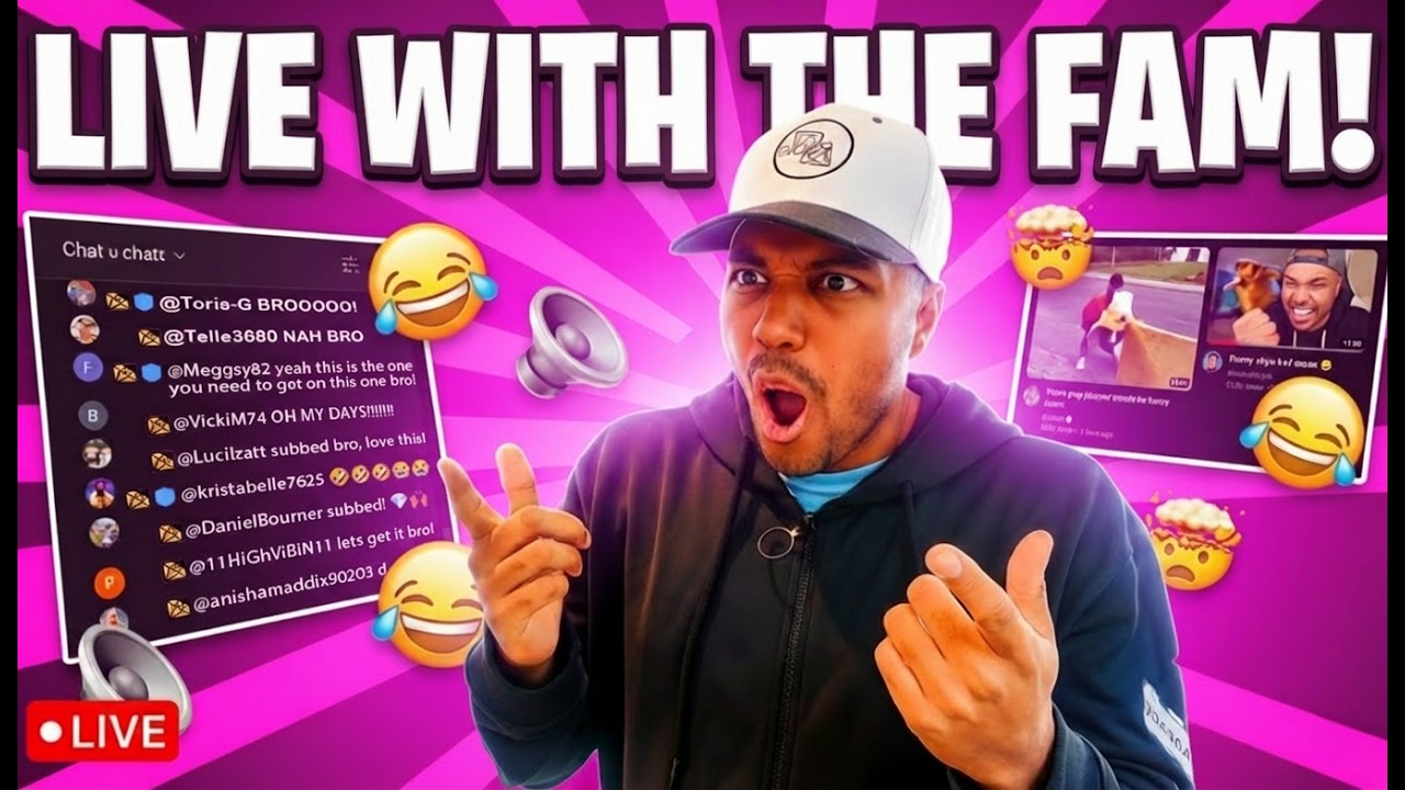 🔴DAVE - THE BOY WHO PLAYED THE HARP + LIVE WITH THE FAM 🔊🤣🤯