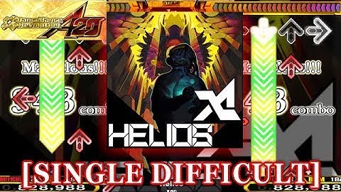 【DDR A20】 Helios [SINGLE DIFFICULT] 譜面確認＋クラップ