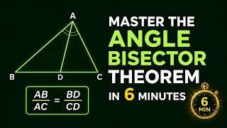 Master the Angle Bisector Theorem (Both Interior & Exterior)! 📐