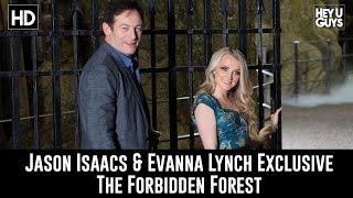 Jason Isaacs & Evanna Lynch Exclusive Interview - Forbidden Forest Reveal & Harry Potter Studio Tour