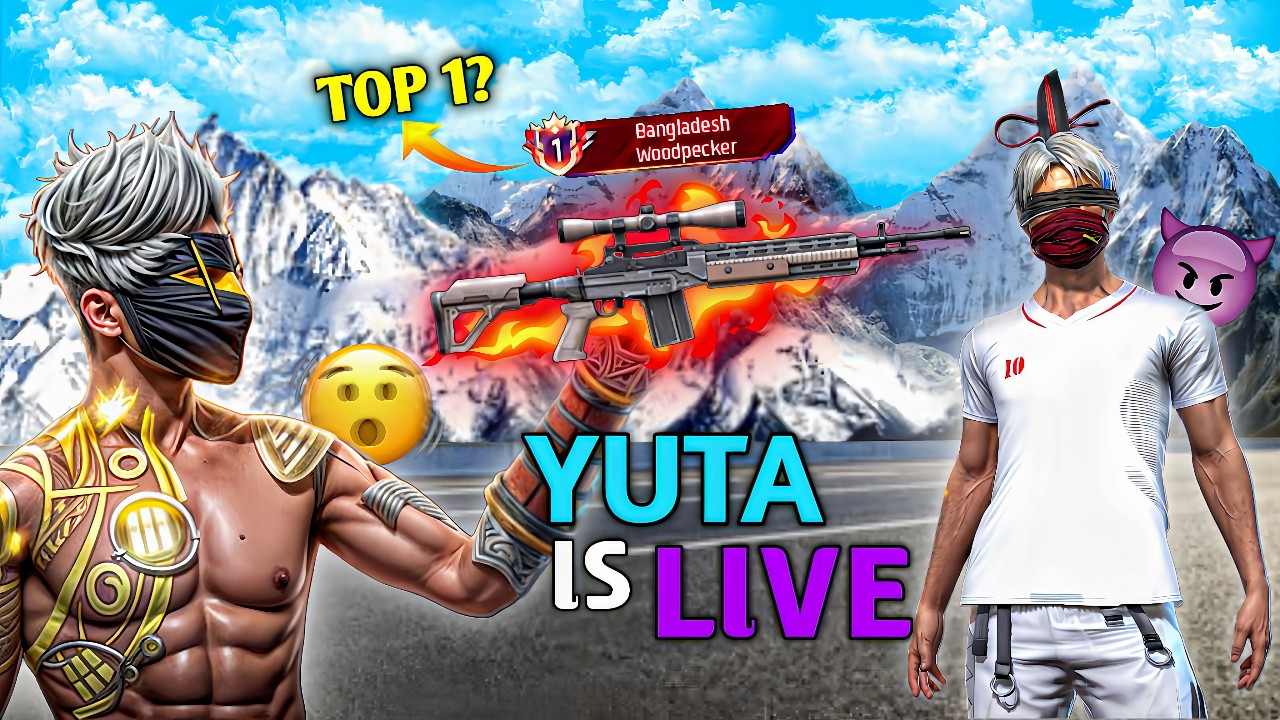 New Season Rank Push || Top 1 Push V Badge Lobby ❤ Free Fire LIVE! #freefire #shotsfeed #ff