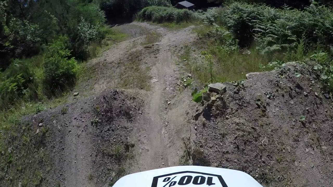 hamsterley 4x into black magic - downhill - mtb - gopro hero4