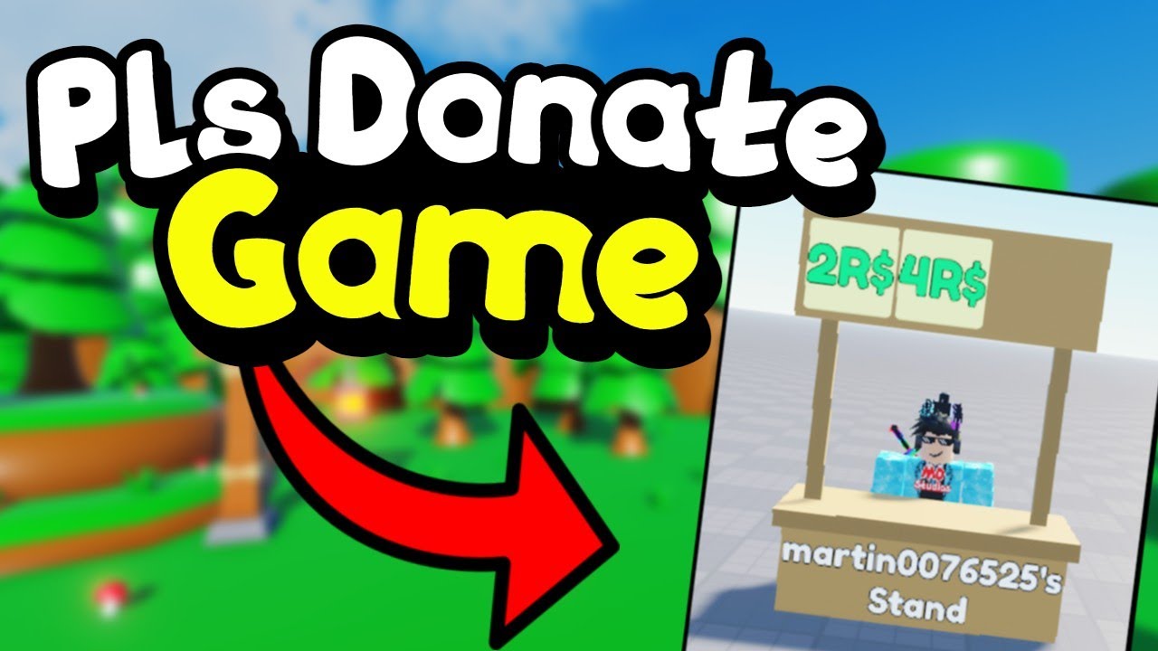 How to Make a PLS DONATE GAME in ROBLOX! 