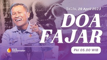 DOA FAJAR ONSITE | Sabtu, 29 April 2023 | Pkl 05.00 WIB | GBI WTC Serpong