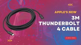 a 3 meter thunderbolt 4 cable...and a cheaper option