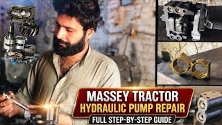Massey tractor Hydraulic pump repair 