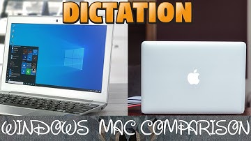 Comparing Mac Dictation and Windows Dictation using  Microsoft Word Mac Air M1