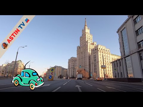 Москва. Садовое кольцо. Утреннее время.